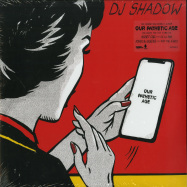 Front View : DJ Shadow - OUR PATHETIC AGE (2LP, RED COVER) - Mass Appeal / MSAP0088LP / 1402488