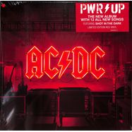 Front View : AC/DC - POWER UP (LTD RED 180G LP) - Columbia / 19439816651 / Indie Store Edition_indie
