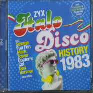 Front View : Various - ZYX ITALO DISCO HISTORY: 1983 (2CD, unmixed) - Zyx Music / ZYX 83059-2