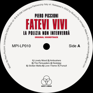 Front View : Piero Piccioni - FATEVI VIVI LA POLIZIA NON INTERVERRA (LP) - Musica Per Immagini / MPI-LP010