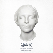 Front View : Oak - THE QUIET REBELLION OF COMPROMISE (LIM.WHITE LP) (LP) - Plastic Head / KAR 225LPC