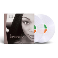 Front View : Brandy - NEVER SAY NEVER (CLEAR 2LP) - Atlantic / 0603497837533_indie