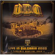 Front View : U.D.O. - LIVE IN BULGARIA 2020-PANDEMIC SURVIVAL SHOW (3LP) ((LTD. GTF. RED 3-VINYL)) - AFM RECORDS / AFM 78911