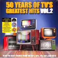 Front View : Various - 50 YEARS OF TVS GREATEST HITS VOL2 (col2LP) - Culturefactory / 783540