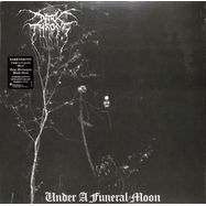 Front View : Darkthrone - UNDER A FUNERAL MOON (MARBLE SILVER / WHITE LP) (LP) - Peaceville / 2982681PEV