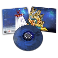 Front View : Various - SAINT SEIYA - MUSIC COLLECTION VOLUME 3 (BLUE TRAN (LP) - Sony Music-Microids / 370162780047