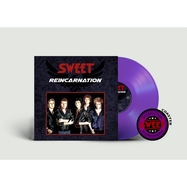 Front View : Sweet - REINCARNATION (LTD PURPLE VINYL+COASTER) (LP) - Metalville / 2919432MV