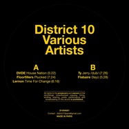 Front View : Various Artists - DISTRICT 10 - District 10 / D10VA001