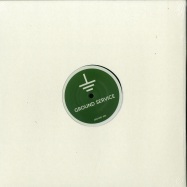 Front View : Cab Drivers - LAGOON OF ENDLESS GREEN / SECOND MUSH (GREEN TRANSPARENT VINYL) - Ground Service Records / GROUND003