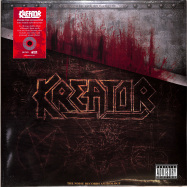 Front View : Kreator - UNDERTHE GUILLOTINE - THE NOISE ANTHOLOGY (GREY & RED 2LP) - Noise Records / 405053861391