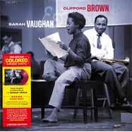 Front View : Sarah Vaughan & Clifford Brown - SARAH VAUGHAN & CLIFFORD BROWN (Red LP) - 20th Century Masterworks / 50220