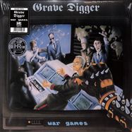 Front View : Grave Digger - WAR GAMES (BLACK VINYL) (LP) - High Roller Records / HRR 919LP