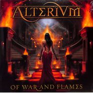 Front View : Alterium - OF WAR AND FLAMES (LP, LTD. GTF. GOLD COLOURED VINYL) - Afm Records / AFM 8981