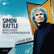Front View : Simon Rattle / BP - THE BERLIN YEARS (45 CD) - Warner Classics / 505419768589