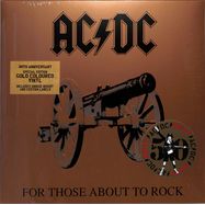 Front View : AC/DC - FOR THOSE ABOUT TO ROCK (WE SALUTE YOU) / GOLD VINYL (LP) - Sony Music Catalog / 19658834591