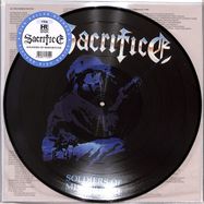 Front View : Sacrifice - SOLDIERS OF MISFORTUNE (PICTURE DISC) (LP) - High Roller Records / HRR 890PD