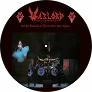 Front View : Warlord - ...AND THE CANNONS OF DESTRUCTION HAVE BEGUN(PICLP) - High Roller Records / HRR 714PD