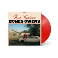 Front View : Bones Owens - BEST WESTERN (LP) (OPAQUE RED LP) - Black Ranch Records - Thirty T / 732388007684