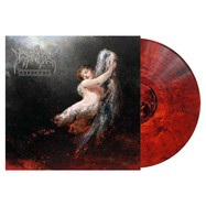 Front View : Immolation - DESCENT (Indie Transparent Red/Black Marbled LP) - Nuclear Blast / 4065629759049_indie