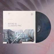 Front View : Claudio PRC & Reeko - SPLIT SERIES 02 (RED & BLUE 180G VINYL) - Technokunst Records / TKST002
