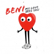 Front View : Beni - MY LOVE SEES YOU (MAXI-CD) - Kitsune087CD