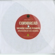 Front View : Cornbread - WORDS HAVE POWER / VERSE 4 VERSE (7 INCH) - Someothaship / sos0097