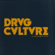 Front View : Drvg Cvltvre - LE TEMP DETRUIT TOUT EP (CLEAR VINYL) - Clasico Del Ruido / cdr004