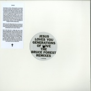 Front View : Jesus Loves You - GENERATIONS OF LOVE (BRUCE FOREST REMIXES) - Most Excellent Unlimited  / mxu009