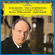 Front View : Rafael Kubelik / Berliner Philharmoniker - SCHUMANN: DIE 4 SINFONIEN-RAFAEL KUBELIK (3LP) - Deutsche Grammophon / 002894862976