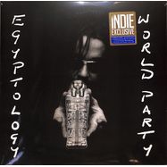 Front View : World Party - EGYPTOLOGY (LTD BLUE+GOLD 2LP REMASTERED+EXPANDED) - Seaview / SEAVIEW4VC