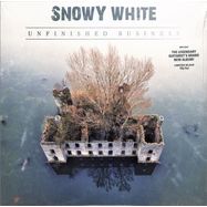 Front View : Snowy White - UNFINISHED BUSINESS (BLACK VINYL) (LP) - Snowy White / SWWF 2024LP