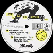 Front View : Earl Jeffers, Zopelar, Antonio Dal Bo, Retromigration, Cem Mo, Monty DJ - KEEP IT IN THE FAMILY VOLUME 2 - Handy Records / HANDY007