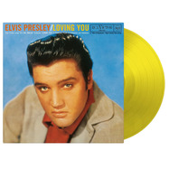 Front View : Elvis Presley - LOVING YOU (Yellow LP) - MUSIC ON VINYL / MOVLPY348