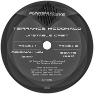 Front View : Terrance McDonald - UNSTABLE ORBIT - Funkshun Keys Records / FKR003