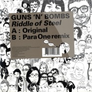 Front View : Guns N Bombs - THE RIDDLE OF STEEL - Kitsune088
