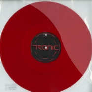 Front View : Underworld - DARK AND LONG REMIXES (RED COLOURED VINYL) - Tronic / TR73
