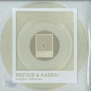 Front View : Mefjus & Kasra - DECYCPHER / CONVERSION (TRANSPARENT VINYL) - Critical Music / CRIT101