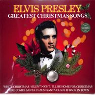 Front View : Elvis Presley - GREATEST CHRISTMAS SONGS (greenLP) - Zyx Music / XMAS 0064-1