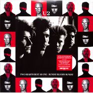 Front View : U2 - TWO HEARTS BEAT AS ONE / SUNDAY BLOODY SUNDAY / WAR & SURRENDER MIXES(COL. 12Inch MAXI) - Island / 0602445325672