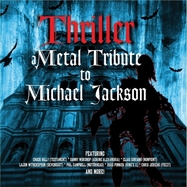 Front View : Various Artists - THRILLER - A METAL TRIBUTE TO MICHAEL JACKSON RED (LP) - Dead Line Music / 889466282515