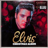 Front View : Elvis Presley - ELVIS CHRISTMAS ALBUM (LTD RED MARBLED LP) - Second Records / 00161732