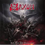 Front View : Saxon - HELL, FIRE AND DAMNATION (LP) - Silver Lining / 505419770708