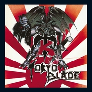 Front View : Tokyo Blade - TOKYO BLADE (RED / WHITE VINYL) (LP) - High Roller Records / HRR 841LPB
