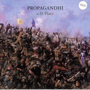 Front View : Propagandhi - AT PEACE (LTD PINK & BLUE LP) - Epitaph Europe / 05273271