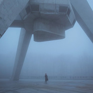 Front View : I m Kingfisher - GIVE UP TOGETHER (WHITE LP) - Fading Trails Recordings / 00176311