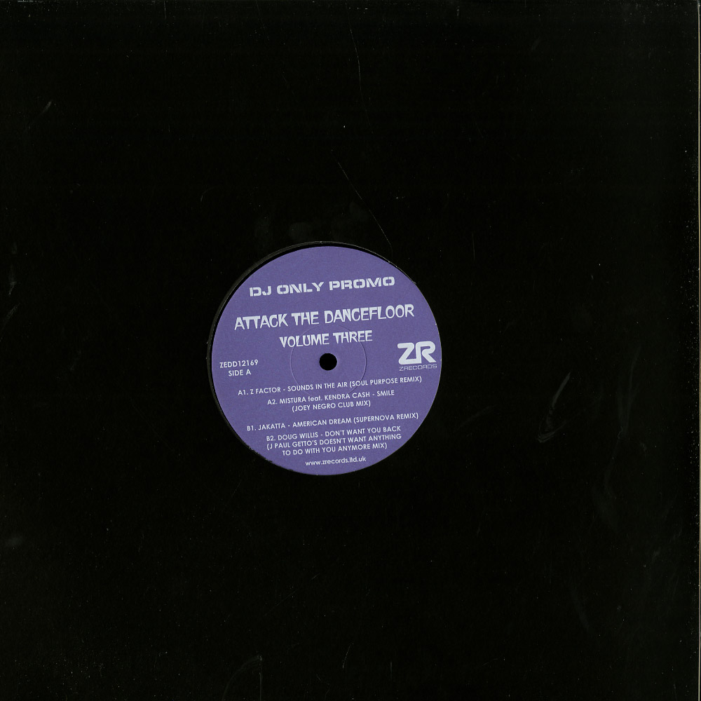 洋楽 ATTACK THE DANCEFLOOR VOLUME THREE 洋楽 ATTACK THE DANCEFLOOR VOLUME THREE Attack The