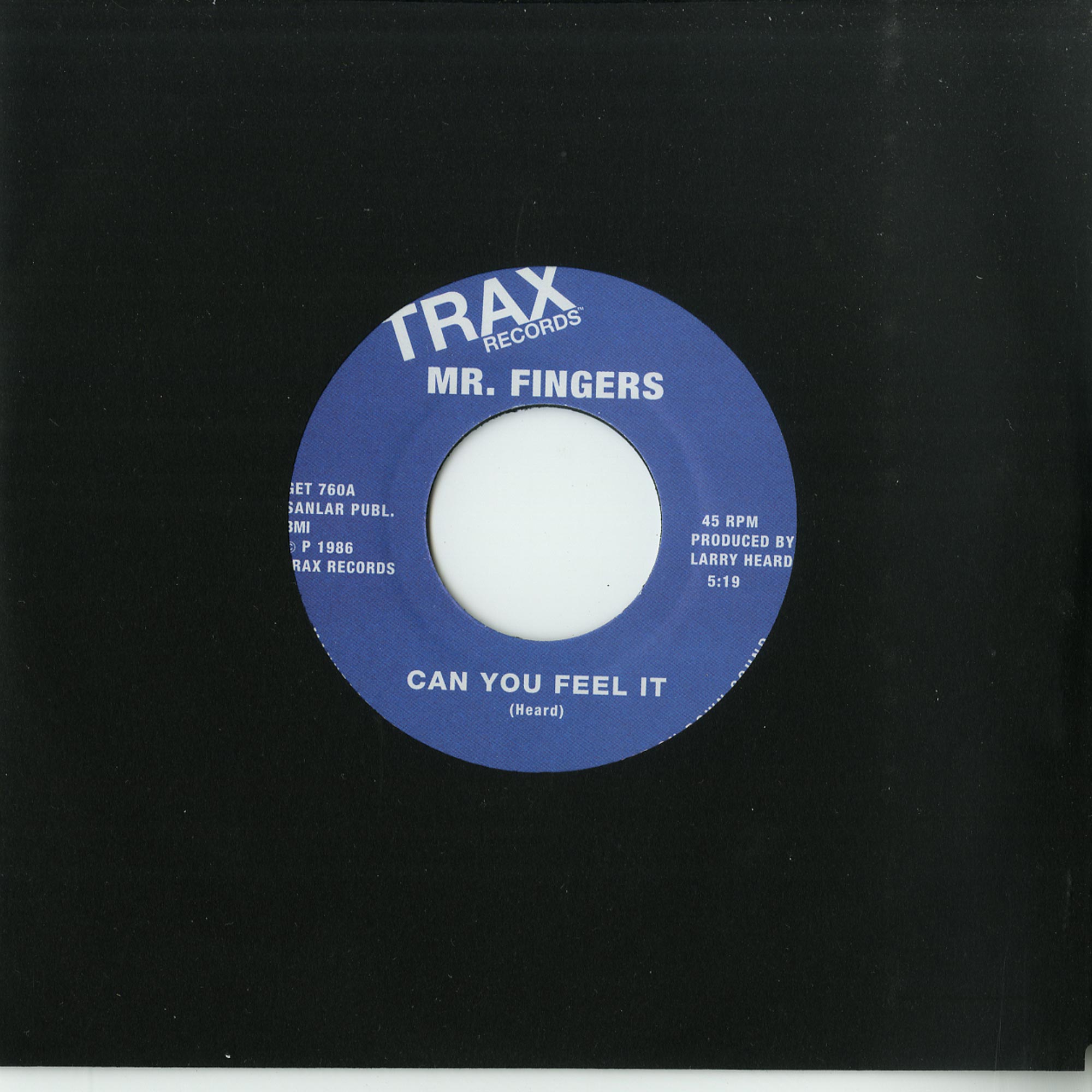 Mr. Fingers - CAN YOU FEEL IT / WASHING MACHINE