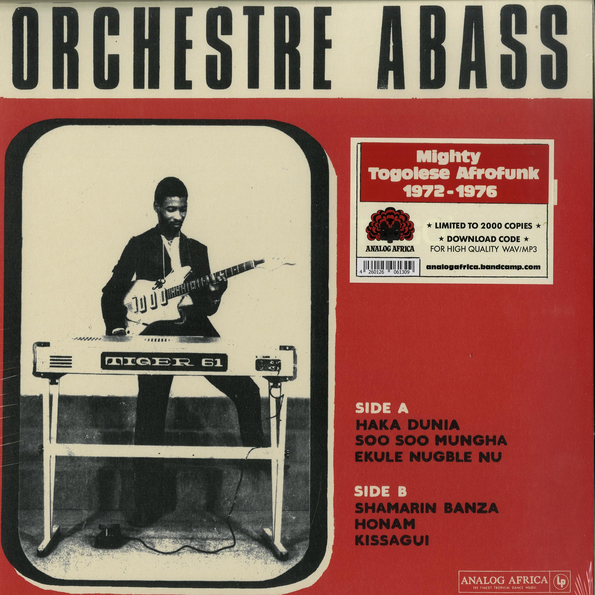 独LP Orchestre Abass Orchestre Abass (De Bassari Togo) AADE010 Analog Africa /00400 Orchestre Abass – Orchestre Abass (De Bassari Togo) – Vinyl