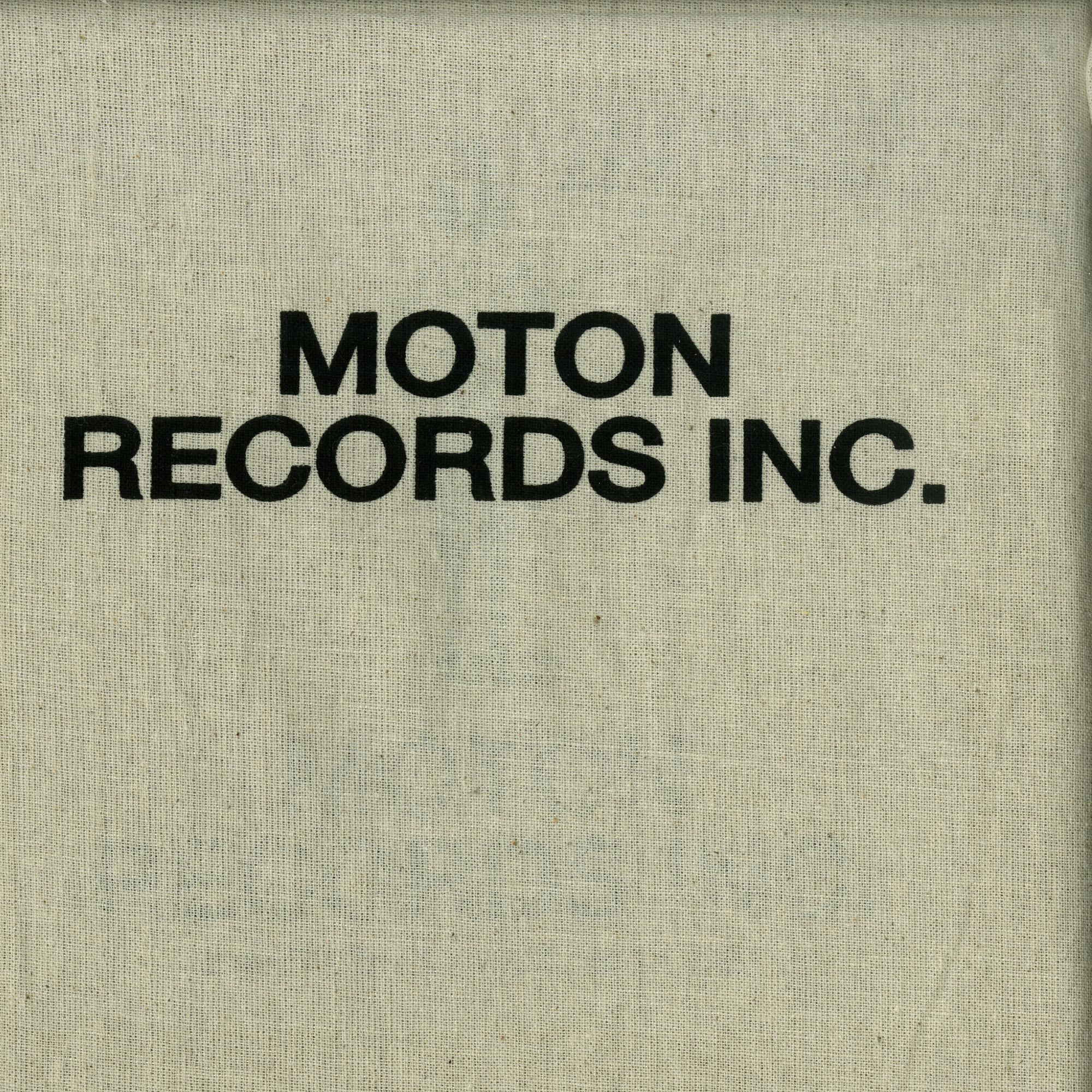 Moton Records Inc - Moton Box Set レコード Moton Records Inc Limited Edition Box Set – Box Set 3 x