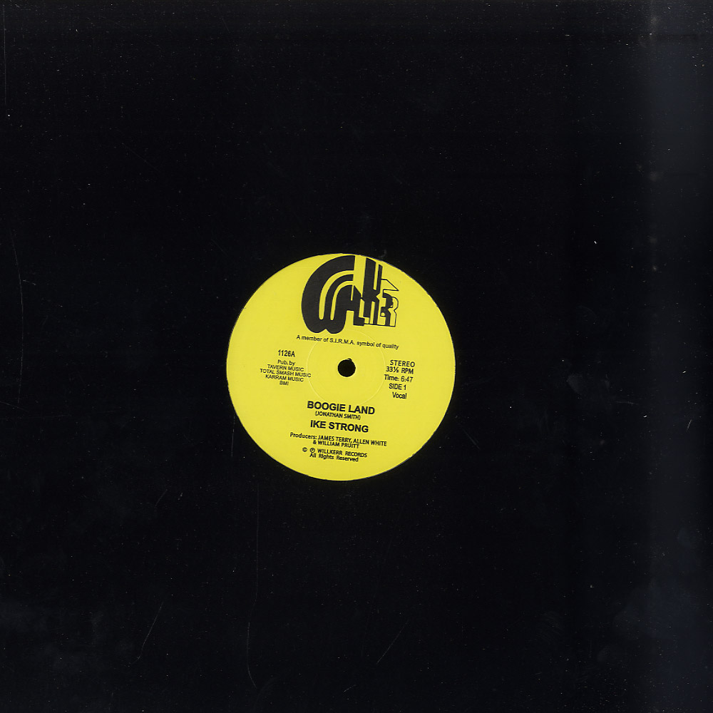 BOOGIE LAND IKE STRONG シングル BOOGIE LAND IKE STRONG シングル Ike Strong – Boogie Land – Vinyl (12